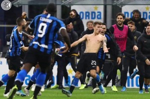  国际米兰创纪录连胜，提前锁定半程冠军  